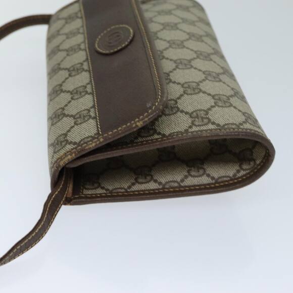 GUCCI GG Supreme Shoulder Bag Pvc Leather Beige 004 89 004 89 - Picture 5 of 16